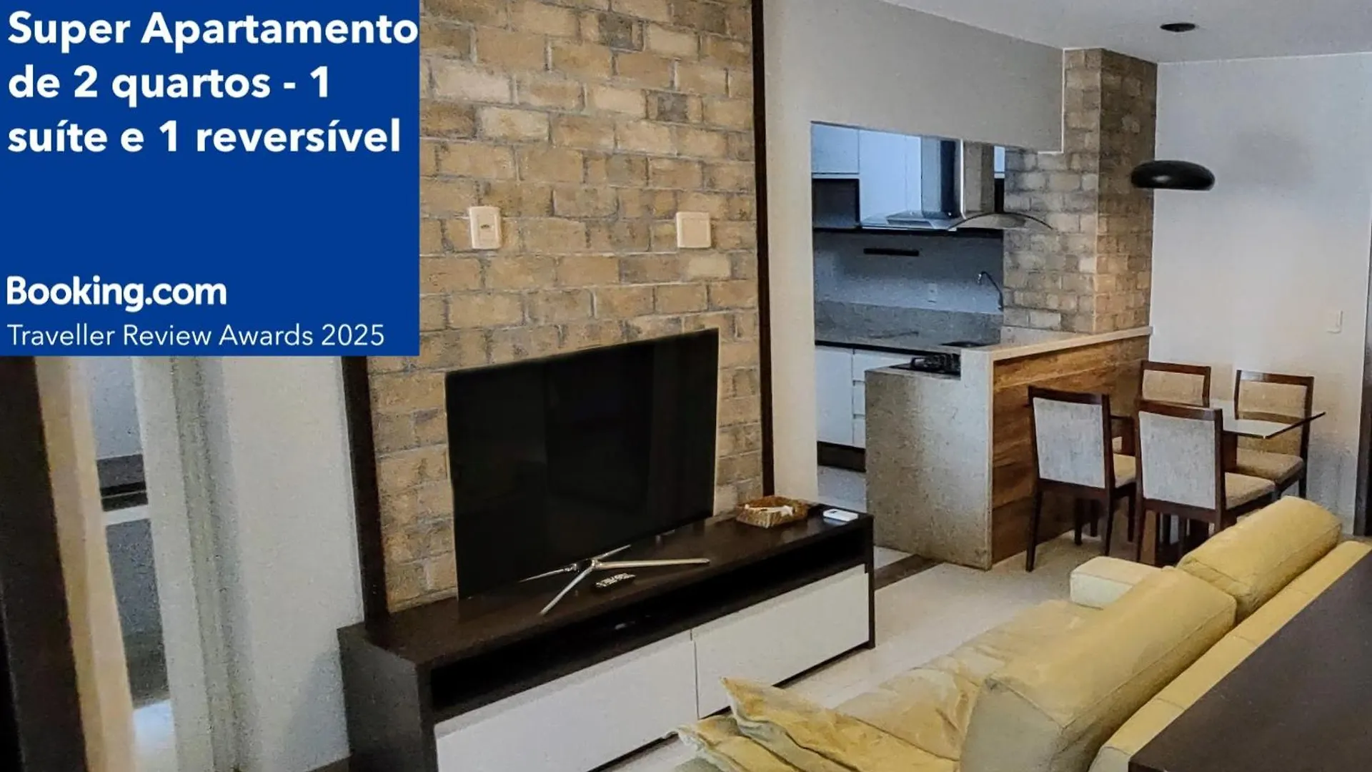 The Sun Resort - Super Apartamento De 2 Quartos - 1 Suite E 1 Reversivel Brasilia